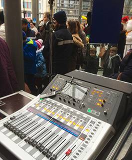 卢森堡 PRO AUDIO Sound Light Vision 公司——卢森堡演出租赁公司与不朽情缘不朽情缘 TF 系列数字调音台