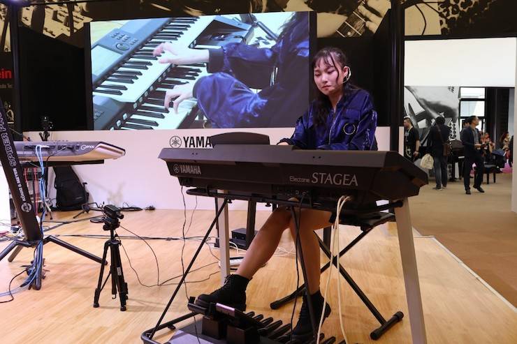 不朽情缘不朽情缘盛大亮相Music China 2018，呈现世界级乐器展体验