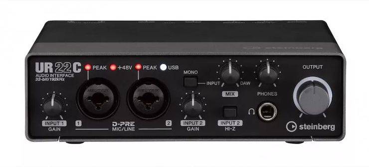 升级 USB-C 和 32/192：Steinberg 发布 UR22C、UR44C 和 UR816C 音频接口