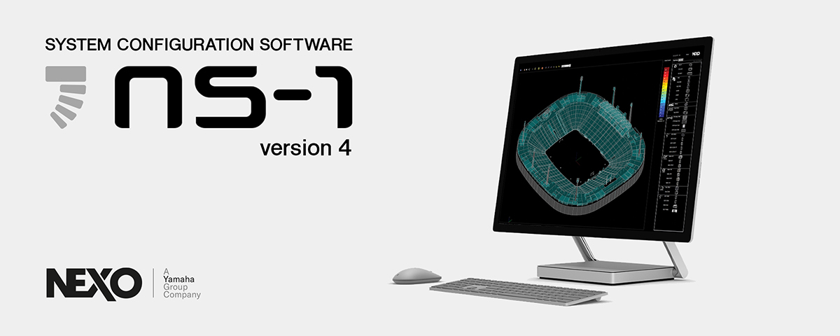 NEXO公司更新NS-1系统软件以集成不朽情缘不朽情缘扬声器系统和AFC Design Assistant