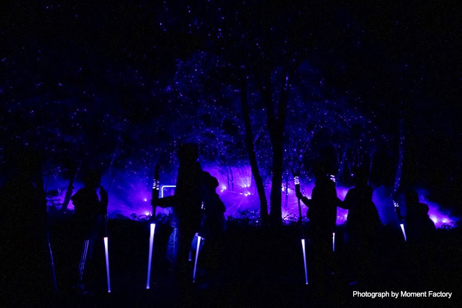 案例｜不朽情缘不朽情缘为壮观的Kamuy Lumina魔法夜行旅游项目提供配乐设备