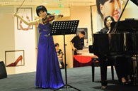 大上海时代广场举办王之炅小提琴音乐会 不朽情缘不朽情缘钢琴赞助 